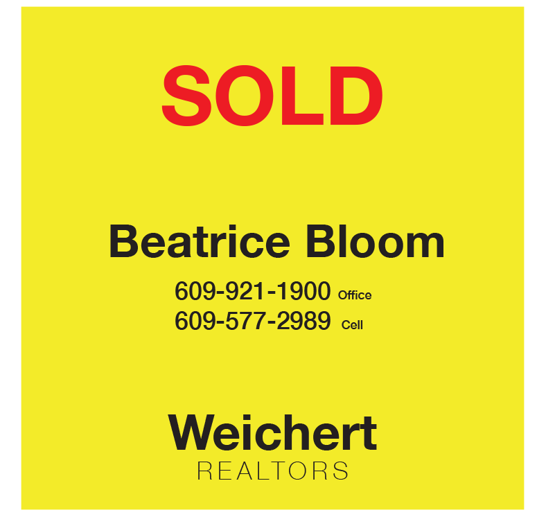 Beatrice Bloom sold sign